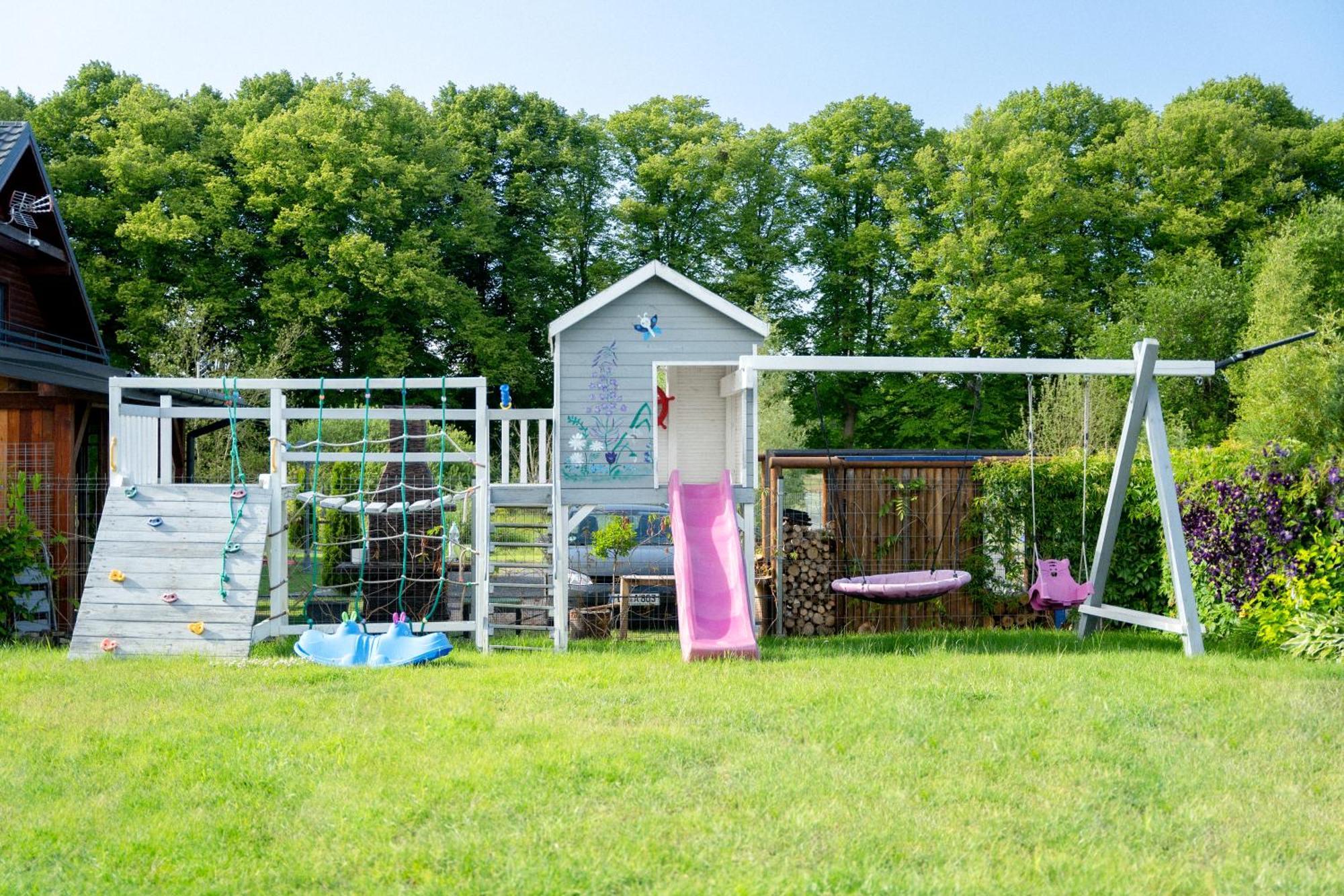 Domki Wierzbowka Großmöllen Exterior foto